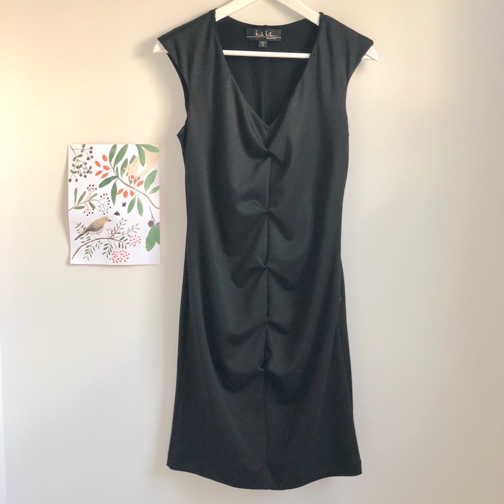 Nicole Miller Ruched Dress - Picture 2 of 7